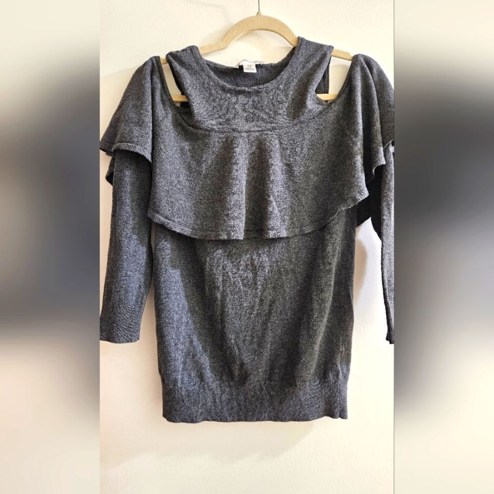 Motherhood Women's Off The Shoulders Sweater Size Medium